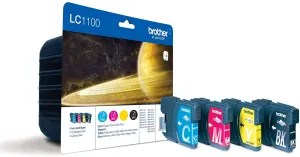 Photo de Cartouche d'encre Brother LC1100 (Cyan, Magenta, Jaune)