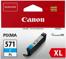 Photo de Cartouche d'encre Canon CLI-571C XL (Cyan)