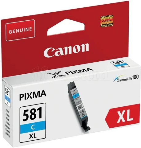 Photo de Cartouche d'encre Canon CLI-581C XL (Cyan)