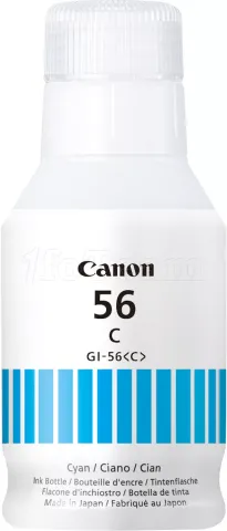 Photo de Cartouche d'encre Canon GI-56 135ml (Cyan)