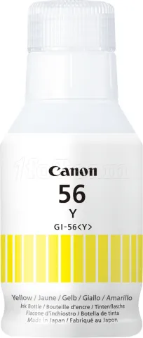 Photo de Cartouche d'encre Canon GI-56 (Jaune)