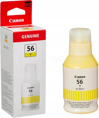 Photo de Cartouche d'encre Canon GI-56 (Jaune)