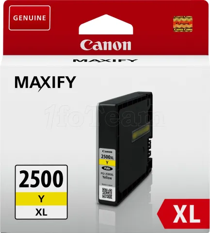 Photo de Cartouche d'encre CANON PGI-2500XL (Jaune)