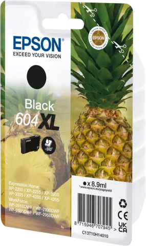 Photo de Cartouche d'encre Epson Ananas 604 XL (Noir)