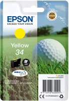 Photo de Cartouche d'encre Epson Balle de Golf 34 (Jaune)