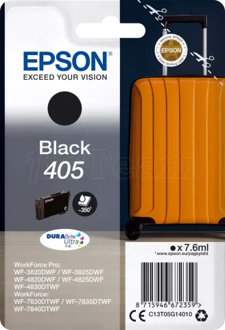 Photo de Cartouche d'encre Epson DuraBrite Ultra Valise 405 (Noir)