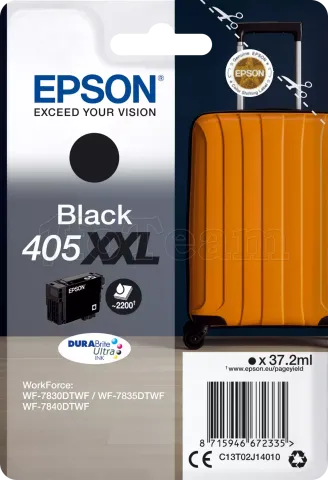 Photo de Cartouche d'encre Epson DuraBrite Ultra Valise 405 XXL (Noir)