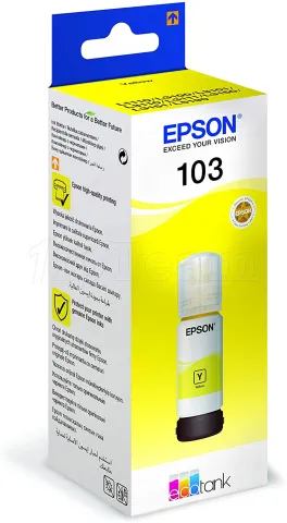 Photo de Cartouche d'encre Epson EcoTank 103 65ml (Jaune)