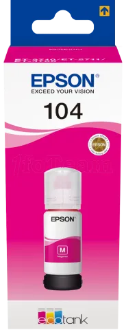 Photo de Cartouche d'encre Epson EcoTank 104 65ml (Magenta)