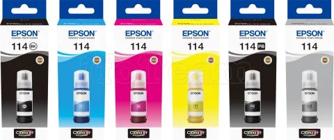 Photo de Cartouche d'encre Epson EcoTank 114 70ml (Cyan)