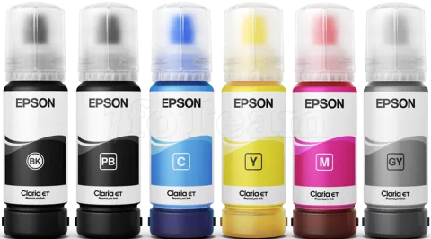 Photo de Cartouche d'encre Epson EcoTank 114 70ml (Gris)