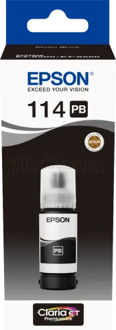 Photo de Cartouche d'encre Epson EcoTank 114 70ml (Noir Photo)