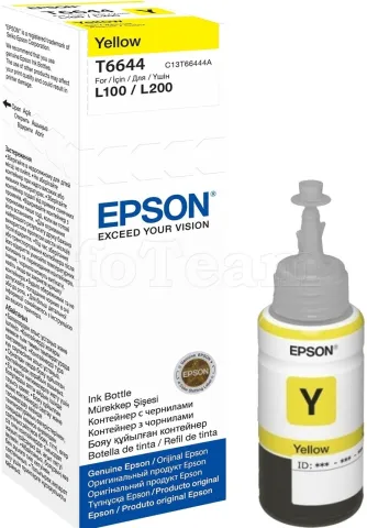 Photo de Cartouche d'encre Epson EcoTank T6644 70ml (Jaune)