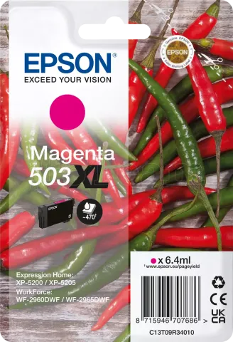 Photo de Cartouche d'encre Epson Piments 503 XL (Magenta)