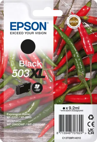 Photo de Cartouche d'encre Epson Piments 503 XL (Noir)