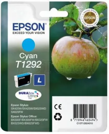 Photo de Cartouche d'encre Epson Pomme T1292 (Cyan)