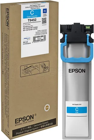 Photo de Cartouche d'encre Epson T9452 XL (Cyan)