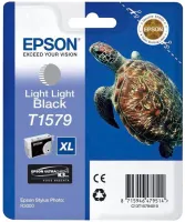 Photo de Cartouche d'encre Epson Tortue T1579 XL (Gris clair)