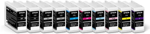 Photo de Cartouche d'encre Epson UltraChrome Pro 10 T47A2 (Cyan)