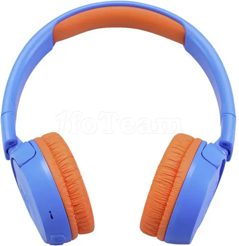 Photo de Casque Bluetooth pour Enfants JBL JR300BT (Bleu/Orange)