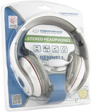 Photo de Casque Esperanza RENNEL EH141W (Blanc)