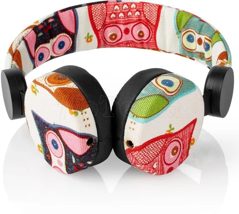 Photo de Casque filaire N-imal - Hibou (Coloris Varié)