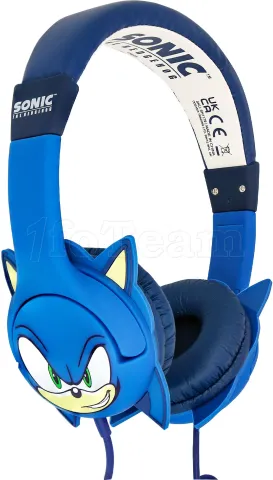 Photo de Casque filaire pour enfant OTL Sega Sonic le Hérisson (Bleu)