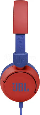 Photo de Casque filaire pour Enfants JBL JR310 (Rouge/Bleu)