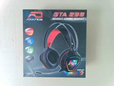 Photo de Casque Gamer filaire Advance GTA 230 RGB (Noir)  -+ ID 224761