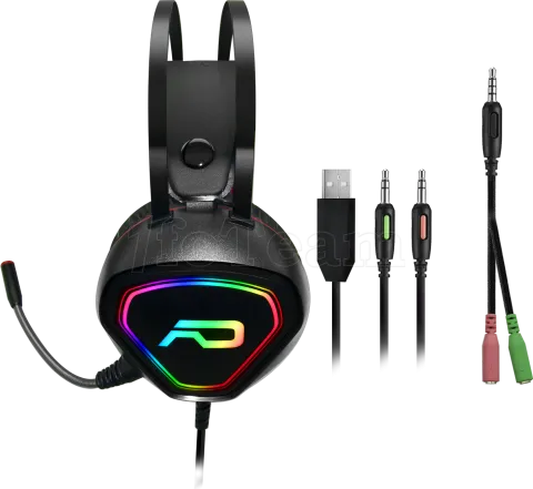 Photo de Casque Gamer filaire Advance GTA 230 RGB (Noir)