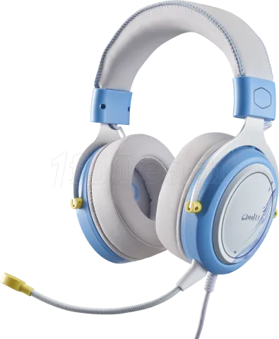 Photo de Casque Gamer filaire Cooler Master CH331 Street Fighter 6 (Blanc/Bleu)