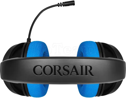 Photo de Casque Gamer filaire Corsair HS35 (Noir/Bleu)