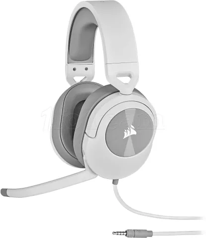 Photo de Casque Gamer filaire Corsair HS55 Stereo (Blanc)