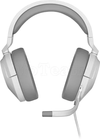 Photo de Casque Gamer filaire Corsair HS55 Stereo (Blanc)