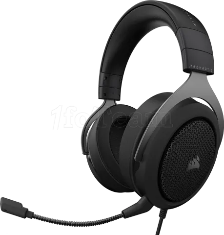 Photo de Casque Gamer filaire Corsair HS60 Haptic (Noir)