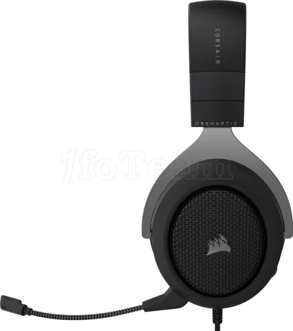 Photo de Casque Gamer filaire Corsair HS60 Haptic (Noir)