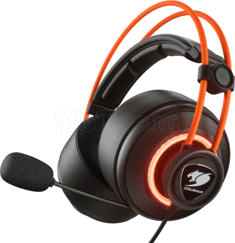 Photo de Casque Gamer filaire Cougar Immersa Pro Prix (Noir)