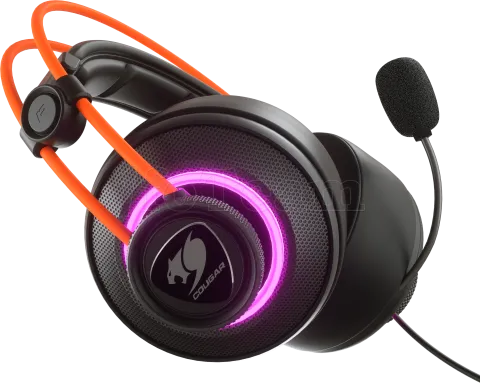 Photo de Casque Gamer filaire Cougar Immersa Pro Prix (Noir)