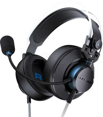 Photo de Casque Gamer filaire Cougar VM410 (Noir/Bleu)