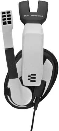 Photo de Casque Gamer filaire Epos GSP 301 (Noir/Blanc)