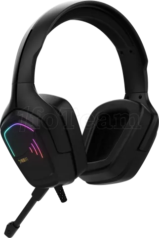 Photo de Casque Gamer filaire Gamdias Hebe E2 RGB (Noir)