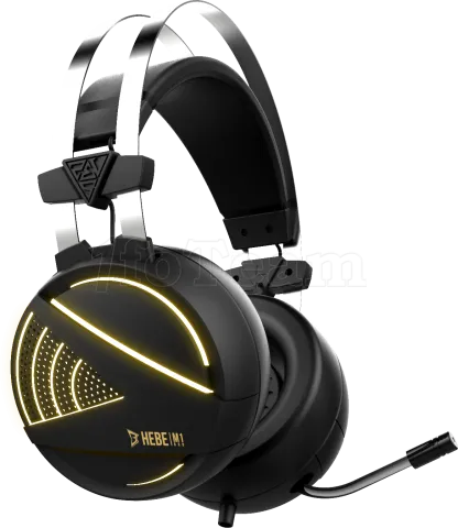 Photo de Casque Gamer filaire Gamdias Hebe M1 RGB (Noir)