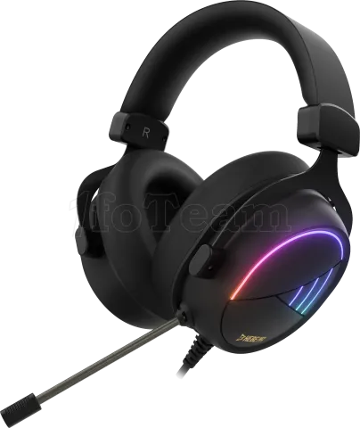 Photo de Casque Gamer filaire Gamdias Hebe M2 RGB (Noir)