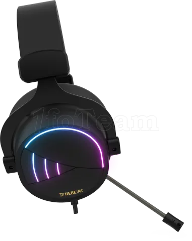 Photo de Casque Gamer filaire Gamdias Hebe M2 RGB (Noir)