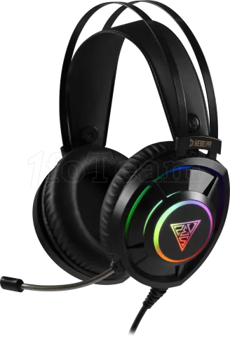 Photo de Casque Gamer filaire Gamdias Hebe M3 RGB (Noir)