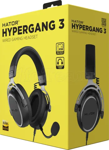 Photo de Casque Gamer filaire Hator Hypergang 3 (Noir)