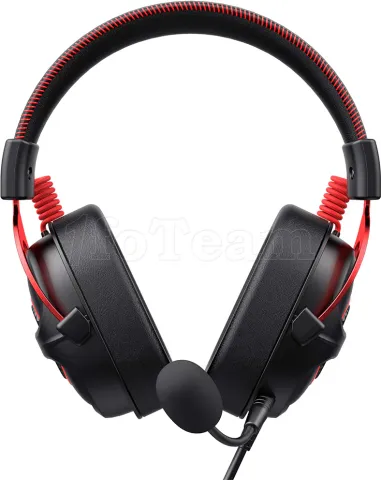 Photo de Casque Gamer filaire Havit Fuxi H2002E Pro (Noir/Rouge)