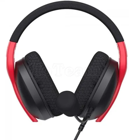 Photo de Casque Gamer filaire Havit Fuxi H5d (Noir/Rouge)