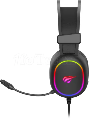 Photo de Casque Gamer filaire Havit H2016D RGB (Noir)
