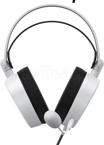 Photo de Casque Gamer filaire Havit H2038U RGB (Blanc)